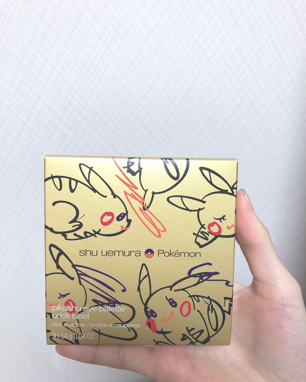 ピカシュウ アイ パレット ブリック ブラスト Shu Uemuraの口コミ ブルベにおすすめのパウダーアイシャドウ ピカシュウ シュウウエ By きはこ 乾燥肌 代後半 Lips