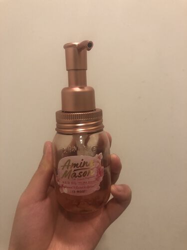 モイスト ヘアオイル サクラ限定 アミノメイソンのリアルな口コミ レビュー Lips