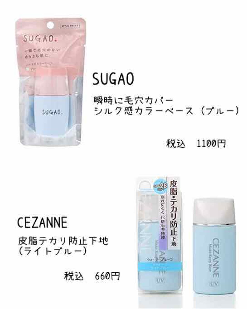 皮脂テカリ防止下地 Cezanneを使った口コミ お久しぶりです みゆです コロナが世界を By みゆ 混合肌 10代後半 Lips