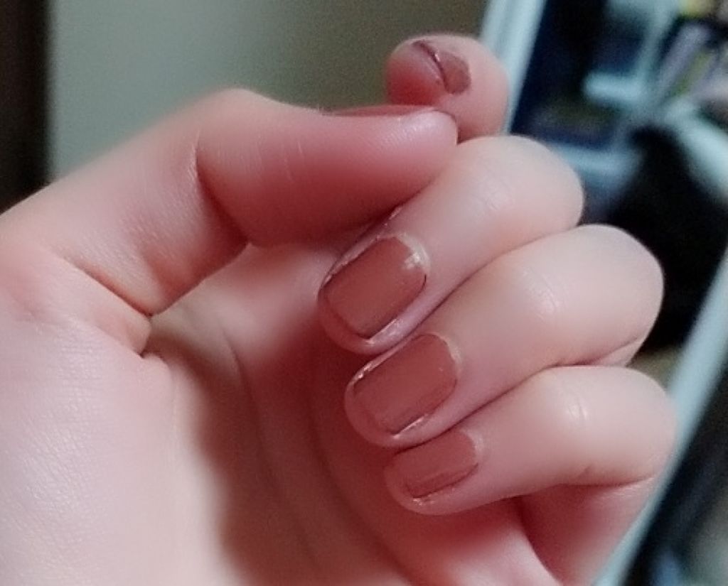 胡粉ネイル 和色シリーズ 上羽絵惣を使った口コミ 胡粉ネイル古代岱赭レビュー 個人の感想で By 梅子 Lips