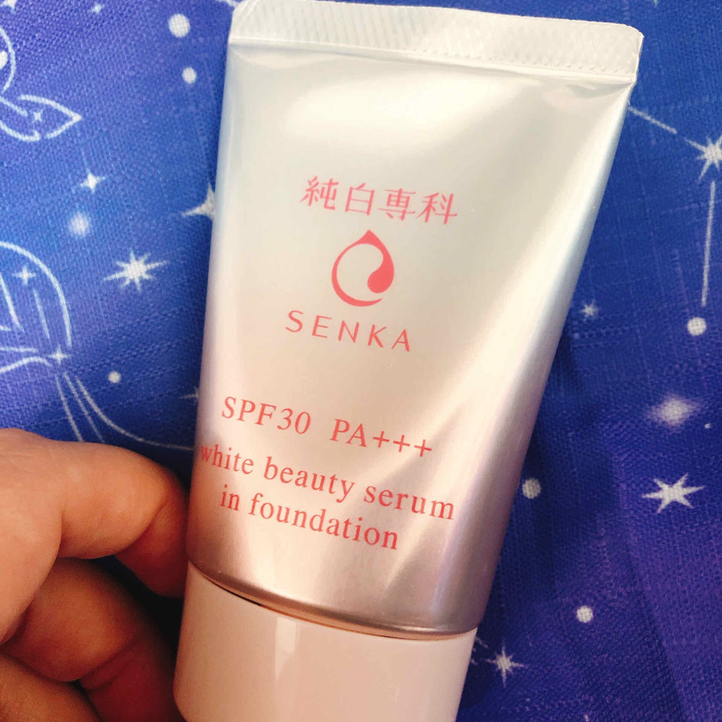 純白専科 すっぴん色づく美容液フォンデュ 専科の口コミ 純白専科 すっぴん色付く美容液フォンデュラ By ミーナ 敏感肌 代後半 Lips