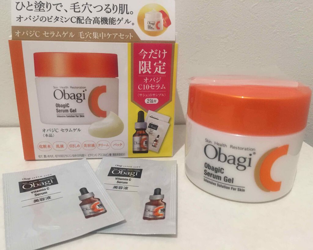 オバジc セラムゲル オバジの辛口レビュー オバジcセラムゲルジェルっぽいですが肌に伸 By Ghana 混合肌 Lips