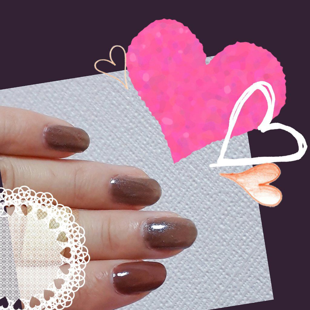 Pa ネイルカラー Paの口コミ ちょっと 上品なチョコレートネイル チョコ By 𝐴𝑙𝑖𝑐𝑒 敏感肌 代前半 Lips