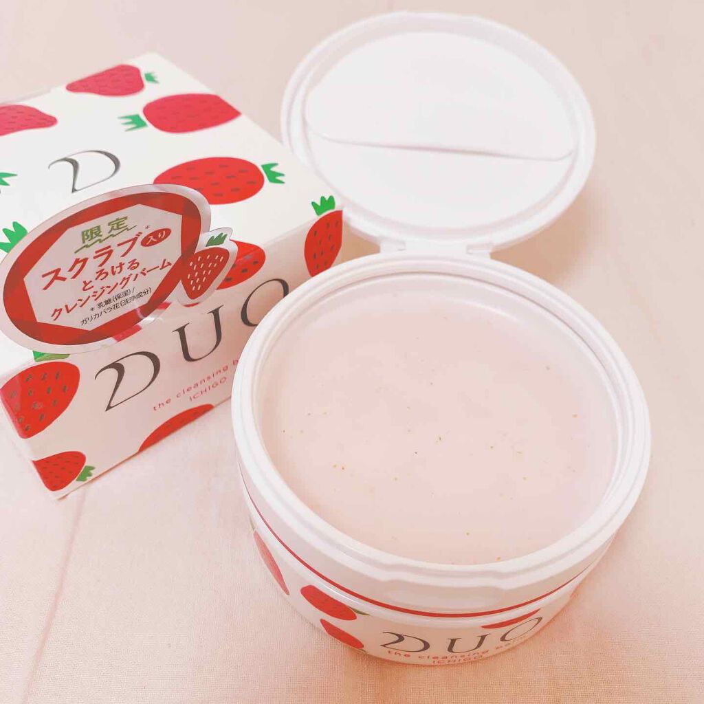 ザ コフレセット Duoの口コミ Duoイチゴバームクレンジング香りはほのか By ゆーたん 乾燥肌 代前半 Lips