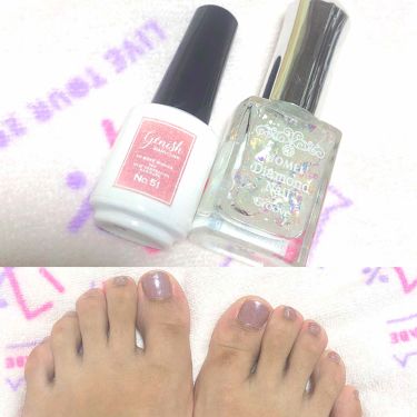 ダイヤモンドネイルポリッシュ Homeiを使った口コミ まだまだ暑いけど爪先だけでも秋模様にしまし By ほっしー 敏感肌 30代前半 Lips