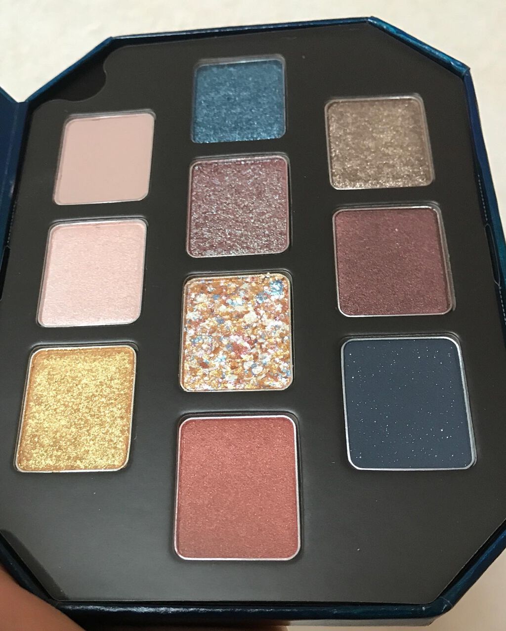 新色レビュー ウォンテッド トレジャーボックス アイパレット グランドライン Shu Uemuraの口コミ ブルベにおすすめのパウダーアイシャドウ シュウウエムラ ワ By キラキラ 混合肌 40代前半 Lips