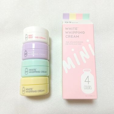 WHITE WHIPPING CREAM mini 4color G9 SKIN