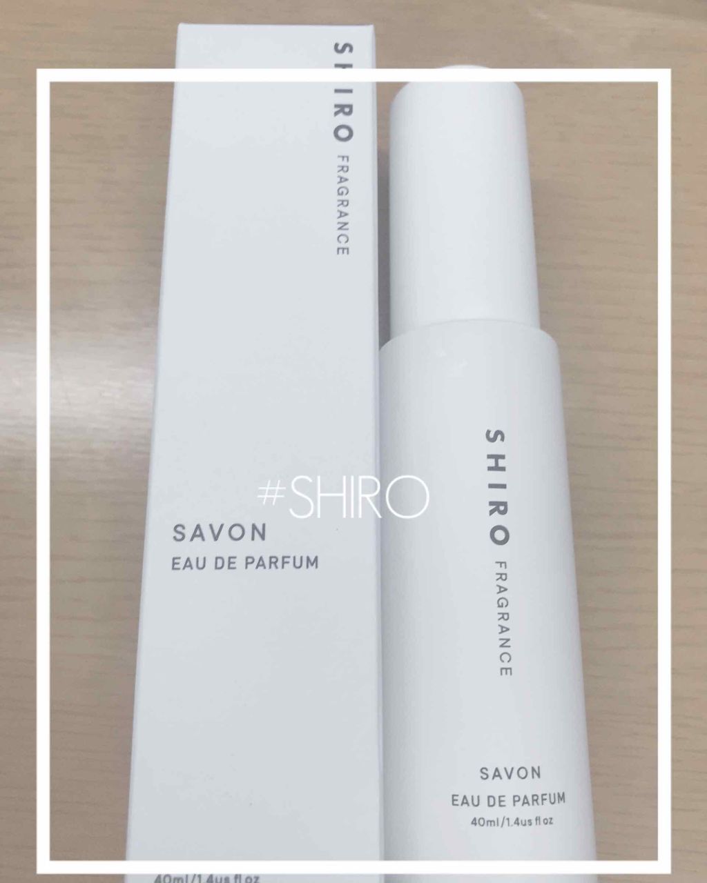 shiro シロ サボン オードパルファン 香水 （長時間持続） 40ml - 香水
