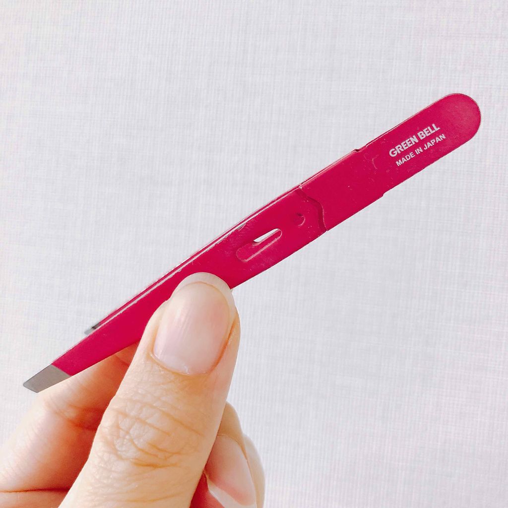 驚きの毛抜き 先斜めタイプ グリーンベルの口コミ グリーンベルのgt 224驚きの毛抜き先斜 By Marimo 混合肌 30代後半 Lips