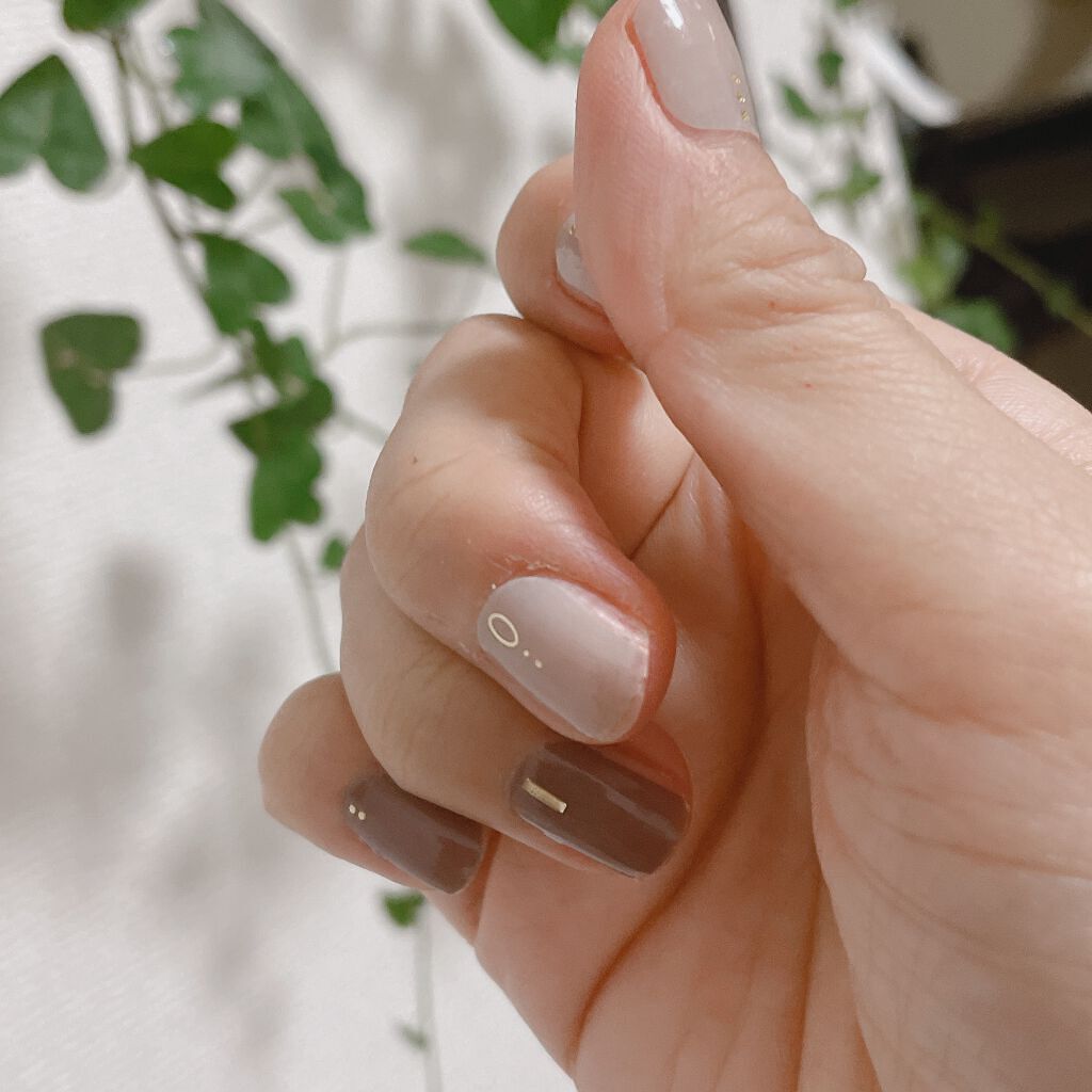 セミキュアジェルネイル ハンド Ohoraを使った口コミ 本日もcandoシールネイル 1週間もたせ By 蓑部博子 敏感肌 40代後半 Lips