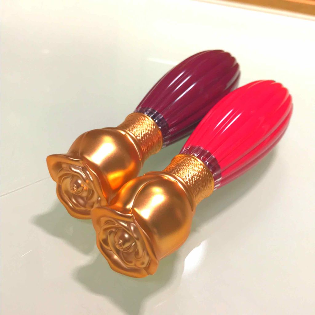 ゴールドの薔薇がゴージャス|リキッド ルージュ