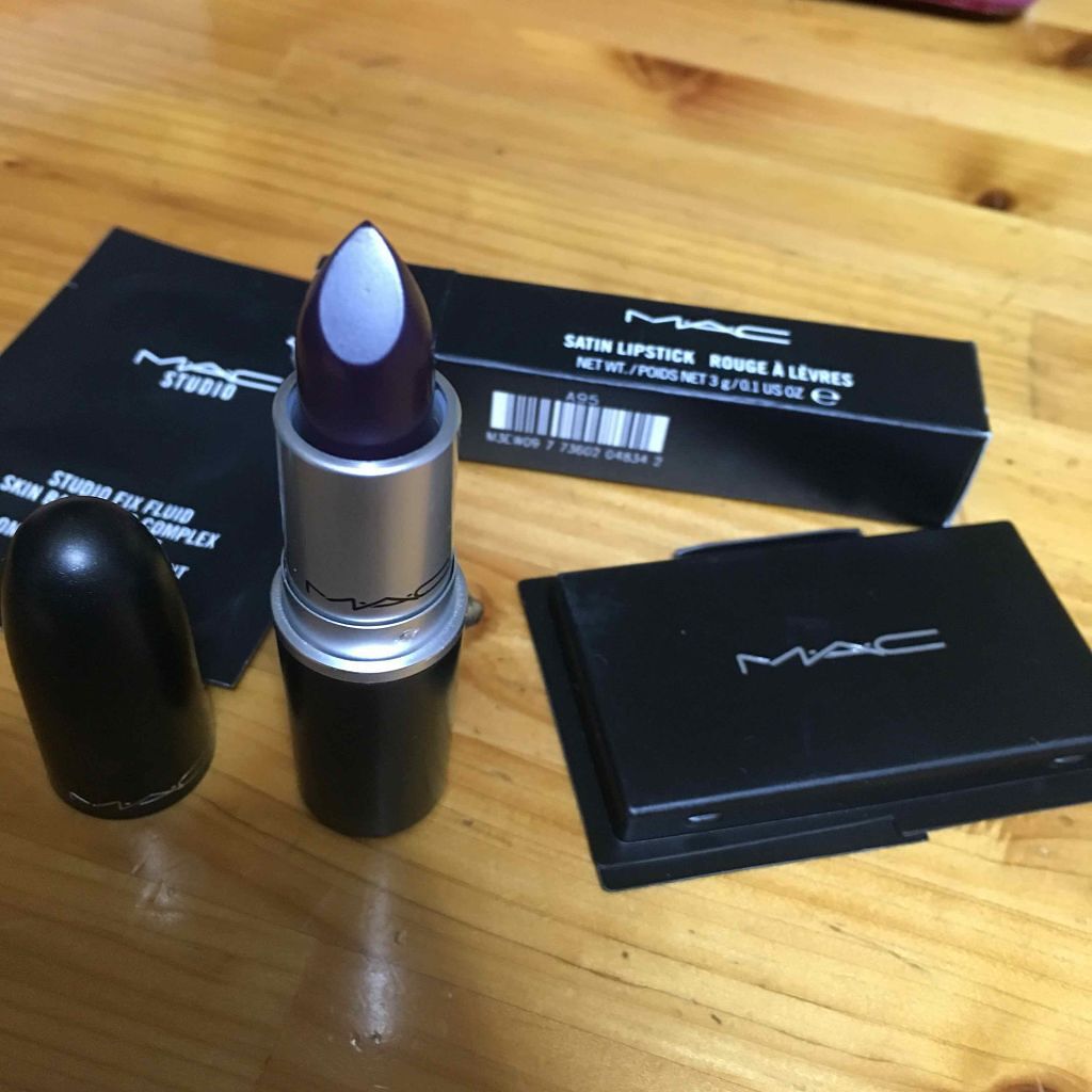 リップスティック M A Cの口コミ 黒髪に戻ってからダークリップにハマり マッ By ひな フォロバ100 乾燥肌 代前半 Lips