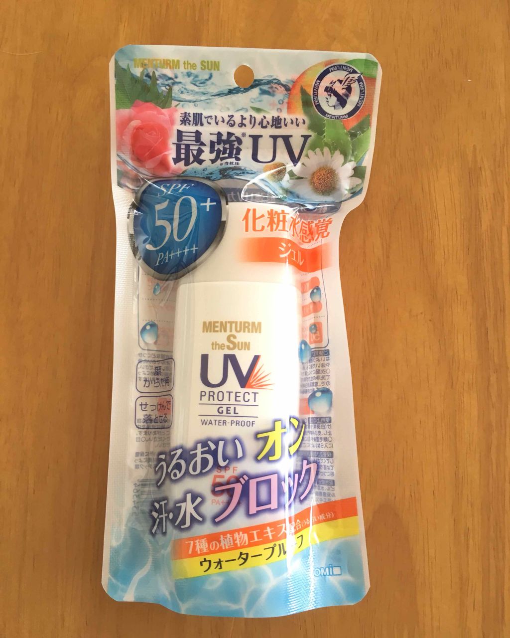 メンタームザサンパーフェクトuvジェル メンタームの口コミ メンタームの日焼け止め O ジェルな By Mari 混合肌 代後半 Lips