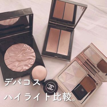 あなたはどっち派 Three Vs Laura Mercier Vs クレ ド ポー ボーテ Vs Chanel ハイライトを徹底比較 デパコスハイライト比 By なまこ 毎日投稿 代前半 Lips