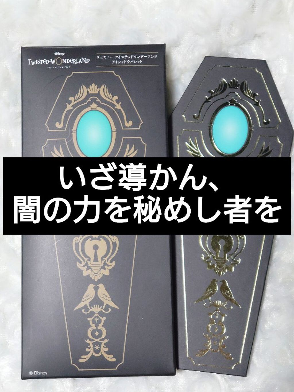 ディズニー ツイステッドワンダーランド アイシャドゥ クレアボーテを使った口コミ 皆さんこんにちは W ﾉﾞついに届き By リッカ 混合肌 Lips