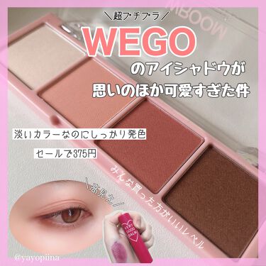 人気色をチェック パレットアイシャドウ Wegoのリアルな口コミ レビュー Lips