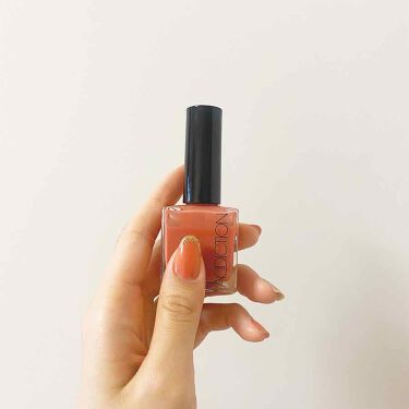 ザ ネイルポリッシュ Addictionの口コミ ネイル オレンジとゴールドの組み合わせっ By いちご大福 敏感肌 代前半 Lips