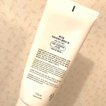 クレンジングフォーム ティーツリーケア Medihealの口コミ 洗顔フォーム難民の私ですが この間韓国に行 By ぎょうだ 混合肌 代後半 Lips