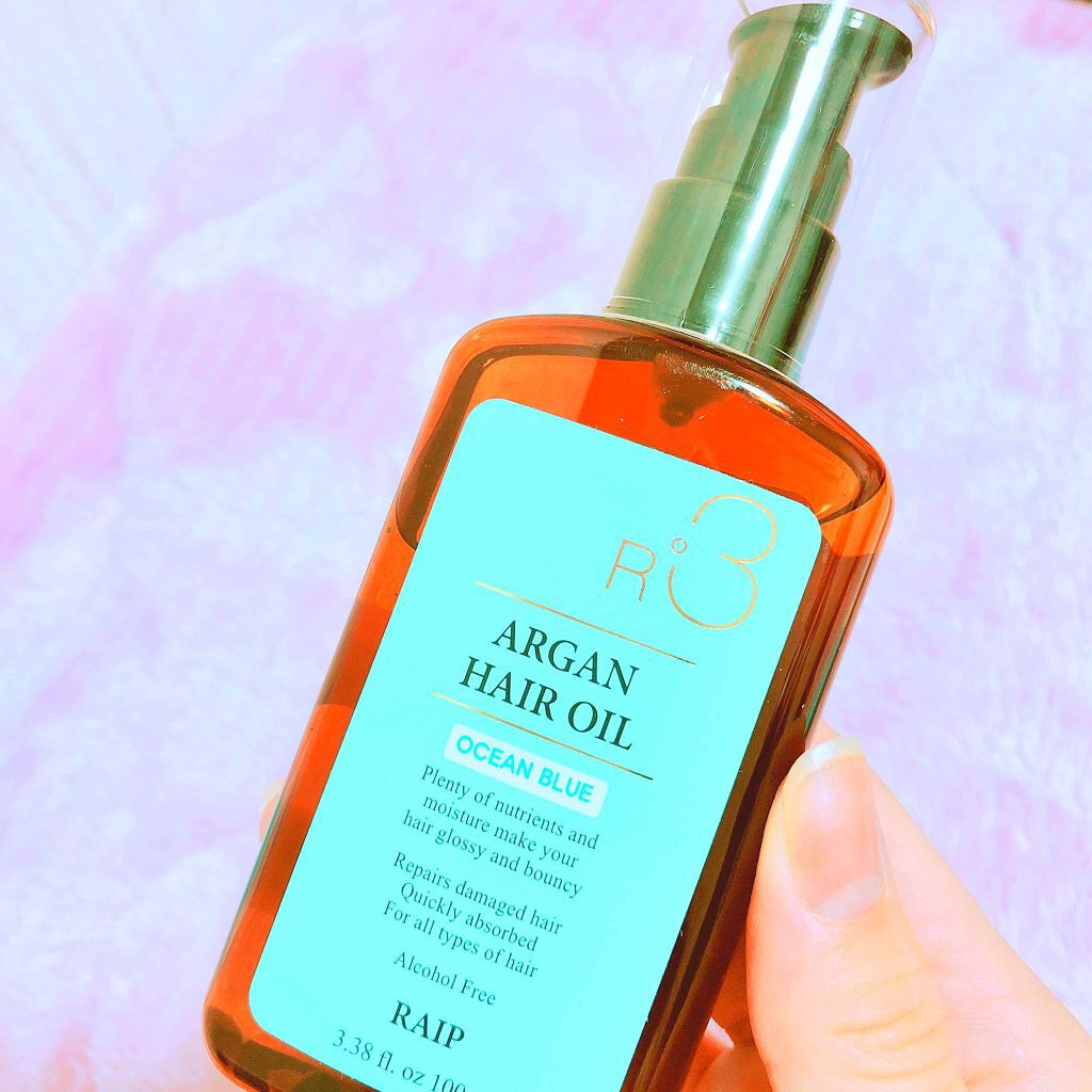 Raip R3 アルガンヘアオイル Raipの使い方を徹底解説 Qoo10での購入品 R3 アルガント By Mii 普通肌 代前半 Lips