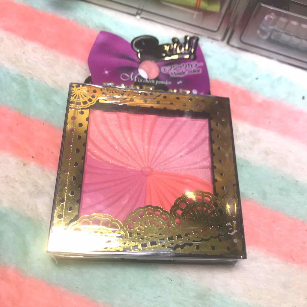 ミックスチークパウダー Daisoの口コミ ダイソーパトロールで発見 ミックスチークパ By 幼児退行のアラサー アトピー肌 代後半 Lips