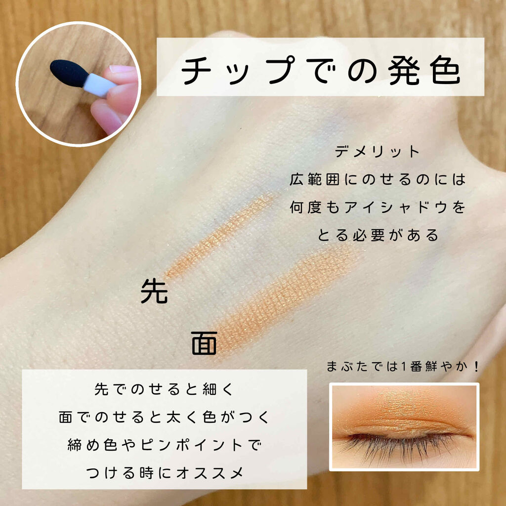 チップでの発色は?