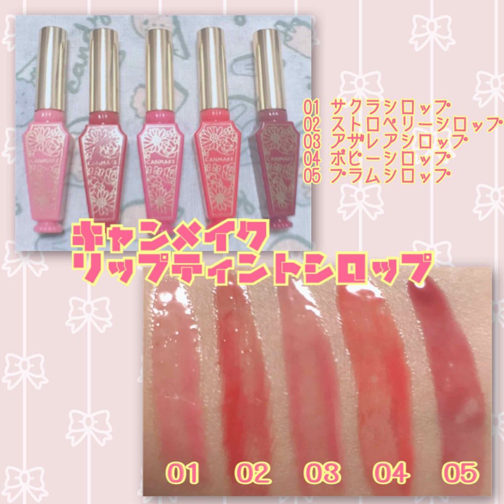 リップティントシロップ|特徴と使い方