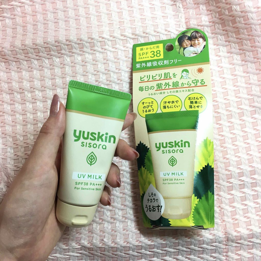 ユースキンシソラuvミルク ユースキンの口コミ 酸化亜鉛も入ってない ユースキン シソラ By Pearl 敏感肌 代前半 Lips