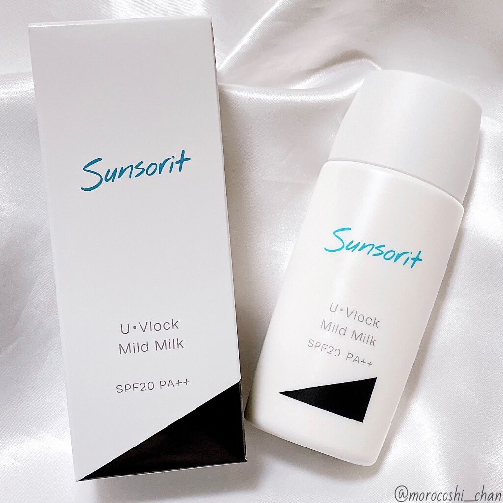 U Vlockマイルドミルク サンソリットの口コミ 敏感肌におすすめの化粧下地 敏感肌や皮膚が薄い子ど By もろこしちゃん 乾燥肌 代後半 Lips