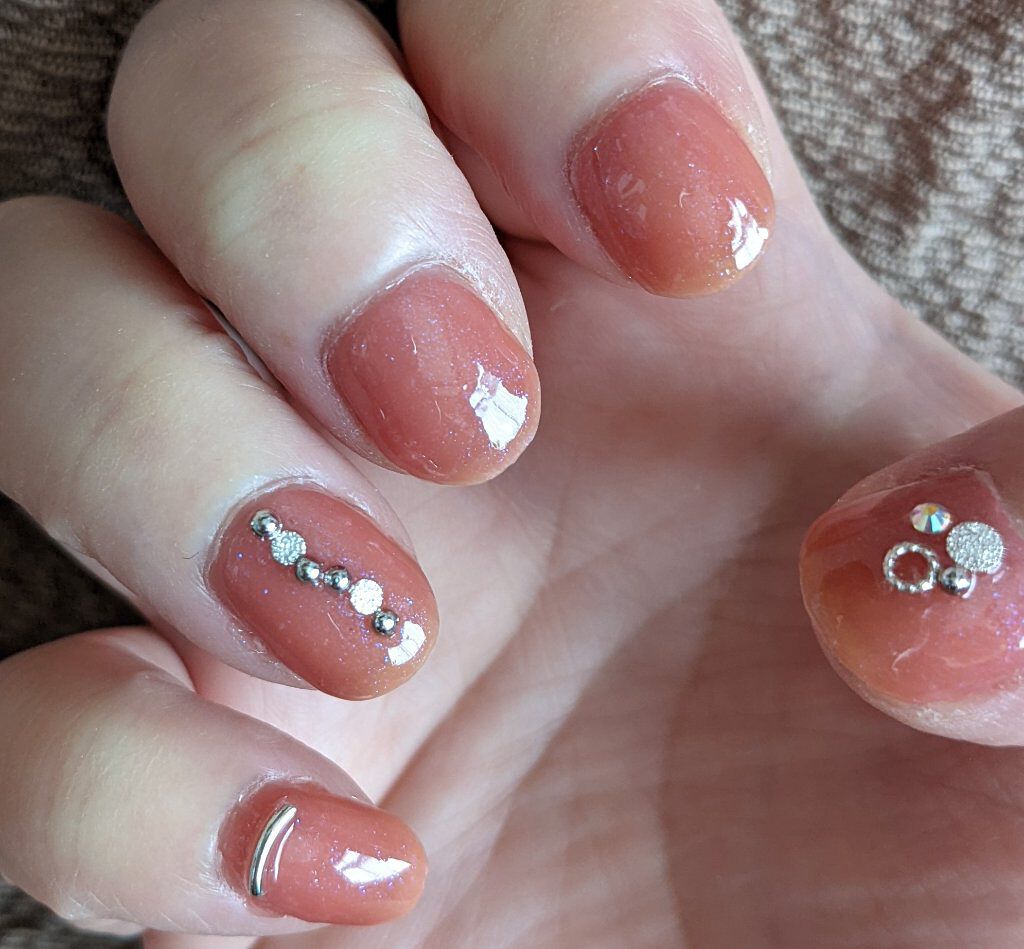 ジェルボリュームトップコート キャンメイクを使った口コミ こんにちはぁ ネイル塗り替え パラ By かよん 不時着中 混合肌 50代前半 Lips