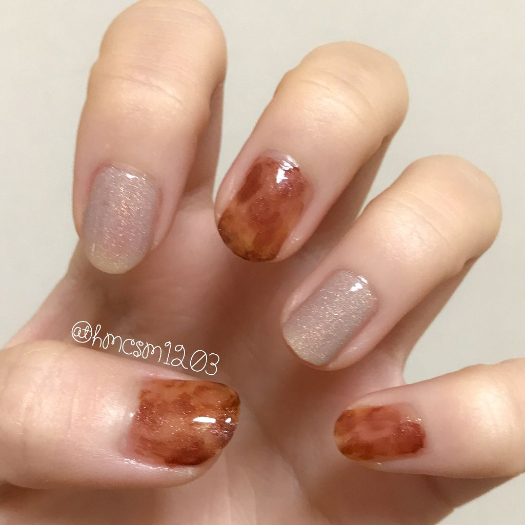 ネイルポリッシュ Deborah Lippmann デボラリップマン を使った口コミ 100均で大人琥珀ネイル Lipsの皆様 By あまい 乾燥肌 Lips