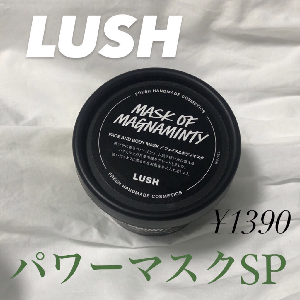 パワーマスク Sp ラッシュの使い方を徹底解説 初投稿です Lushのパワーマスクspを By てぃむ 脂性肌 10代後半 Lips