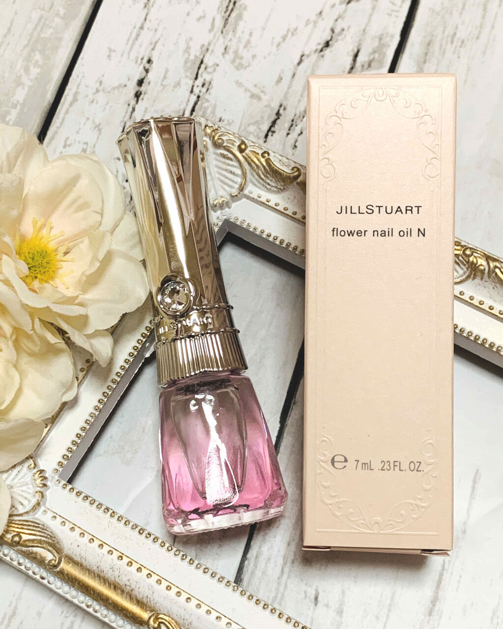 フラワーネイルオイル Jill Stuartを使った口コミ ジルスチュアートフラワーネイルオイルn旧パ By ひろろん 混合肌 Lips