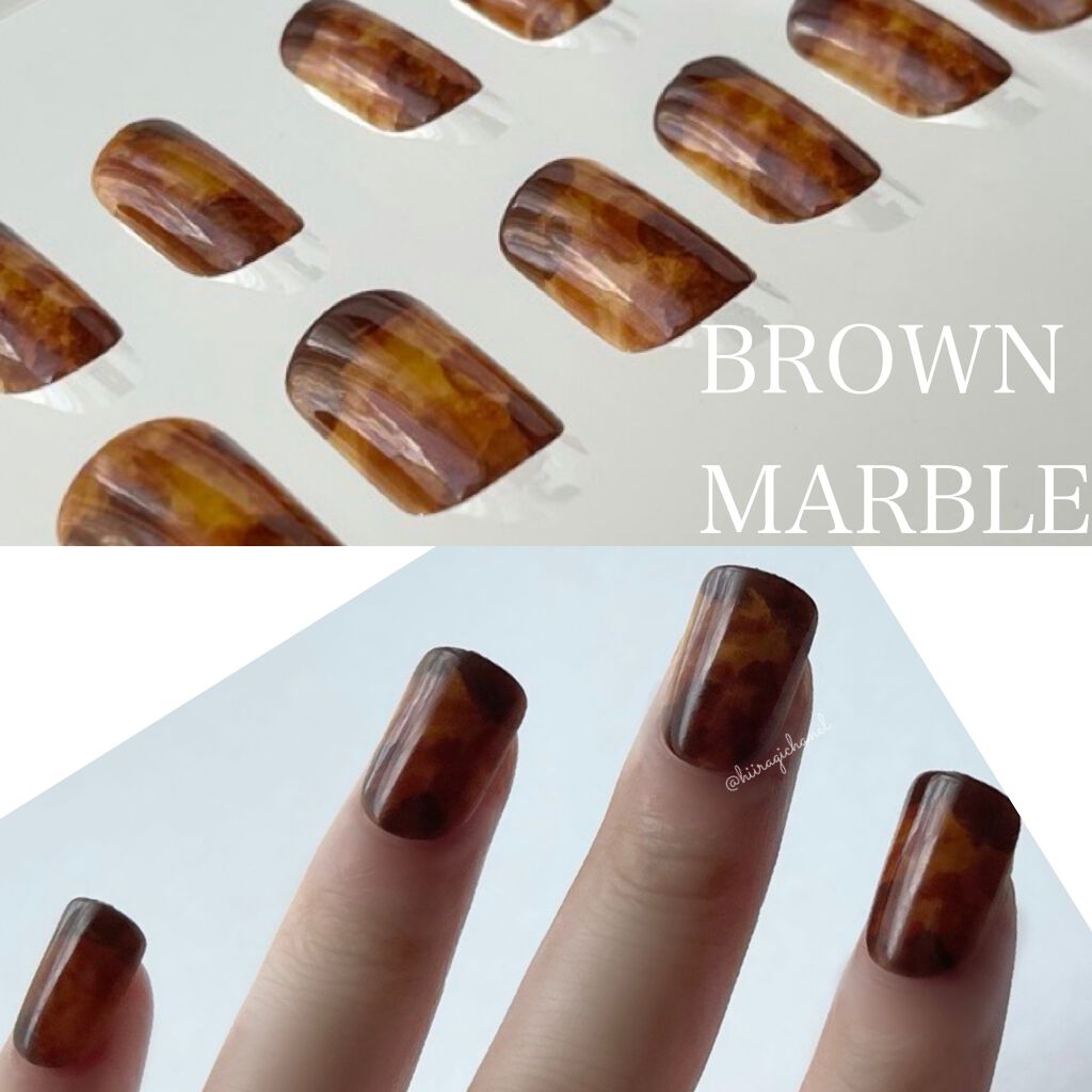 ネイルチップ Finger Suitの口コミ べっ甲マーブルネイル𓂃𓈒𓏸𓐍シンプルなファ By ひいらぎ 乾燥肌 Lips