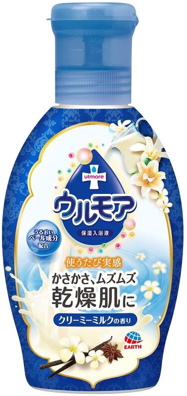 保湿入浴液 ウルモア クリーミーミルクの香り ウルモアのリアルな口コミ レビュー Lips