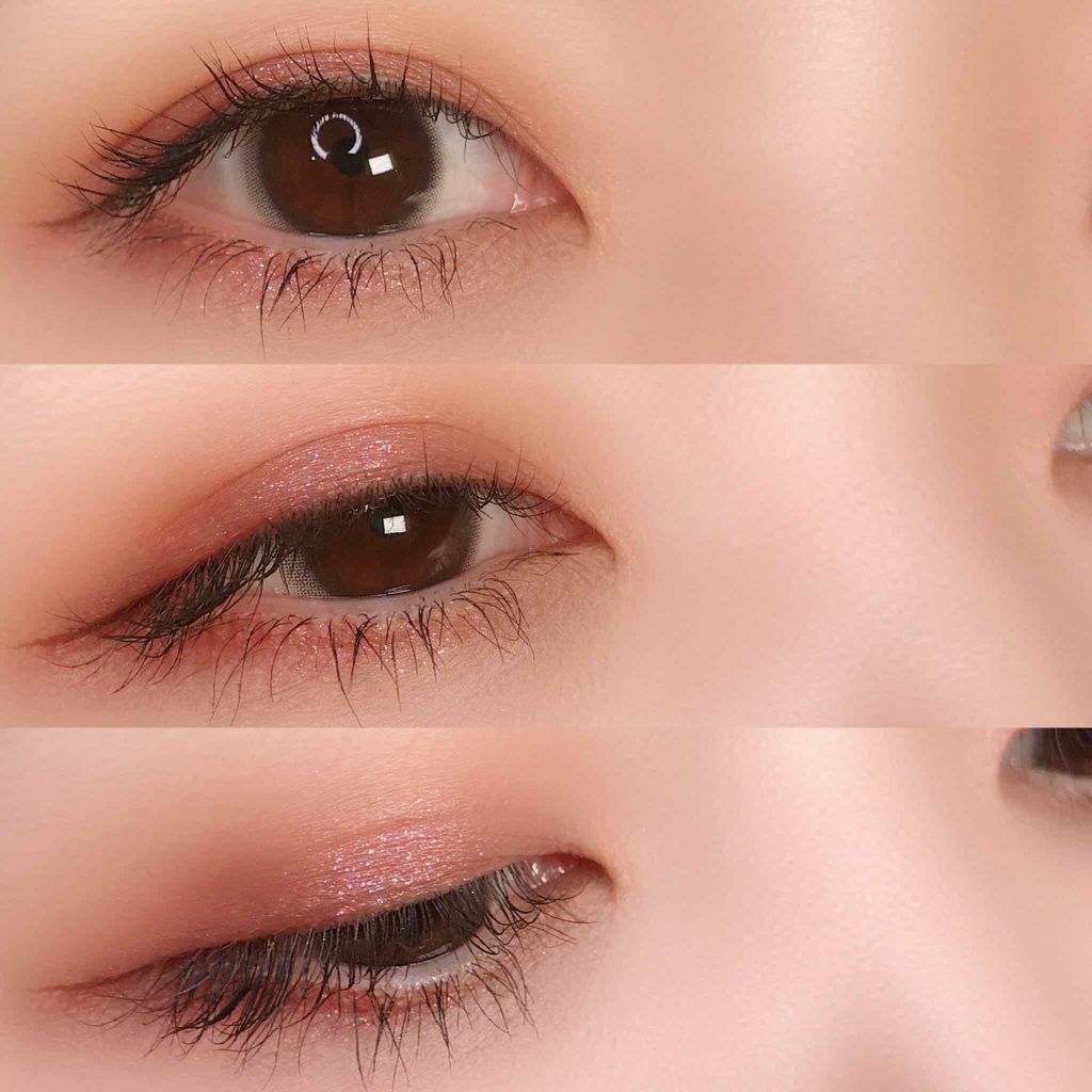 1.上まぶたに塗って、色っぽeyesに