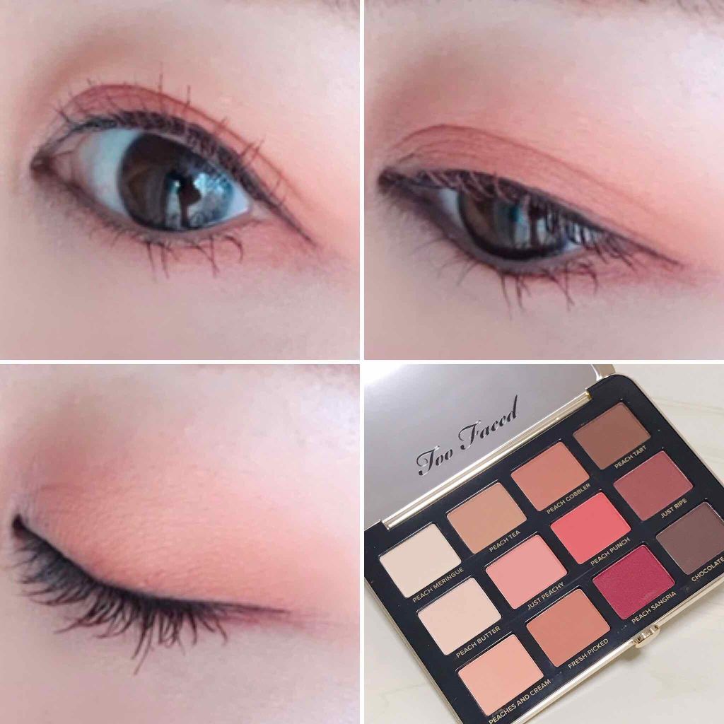 ジャスト ピーチィ ベルベット マット アイシャドウ パレット Too Facedを使った口コミ Toofaced トゥーフェイスド のア By なおすけ Lips ジャスト ピーチィ ベルベット マット アイシャドウ パレット Too Facedを使った口コミ Toofaced トゥーフェイスド のア By なおすけ Lips