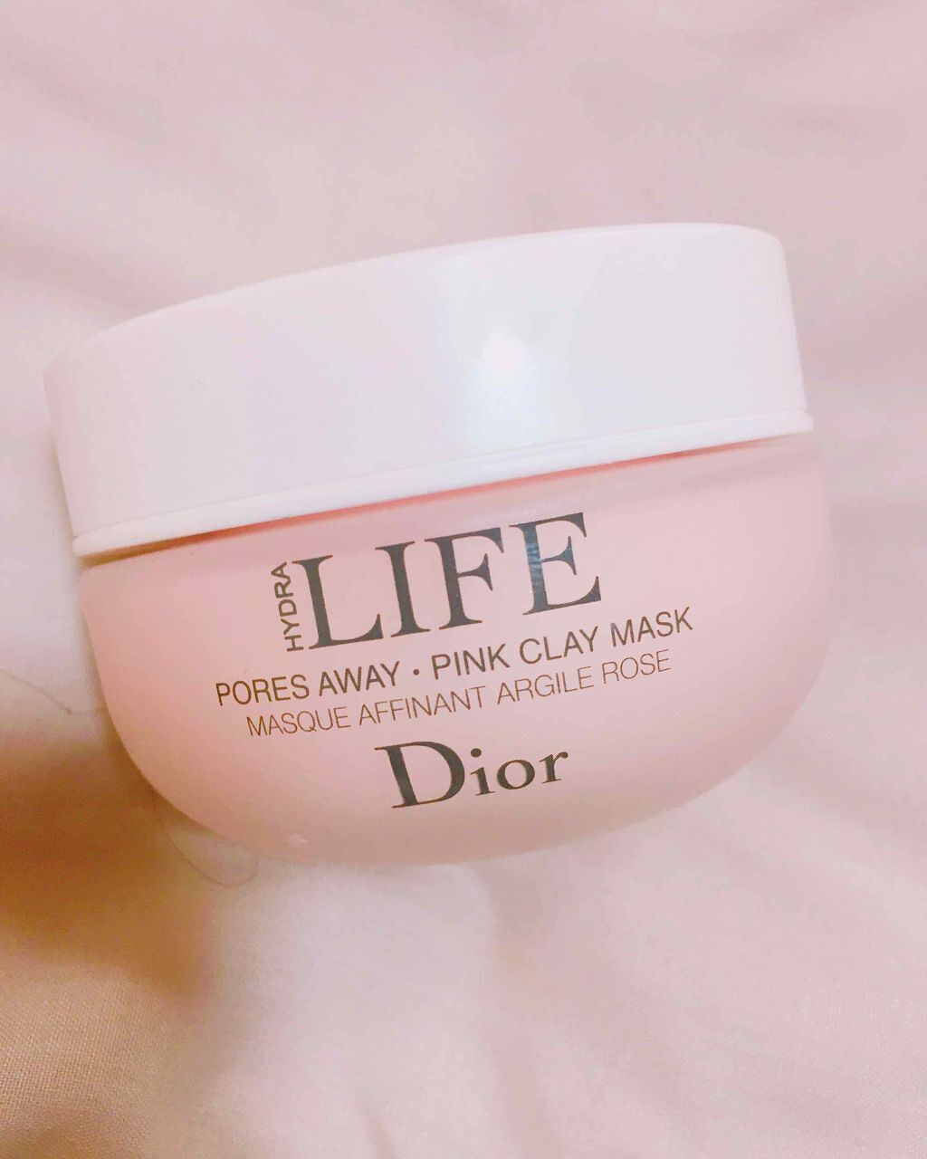 ピンク色のクレイが特徴的|Dior