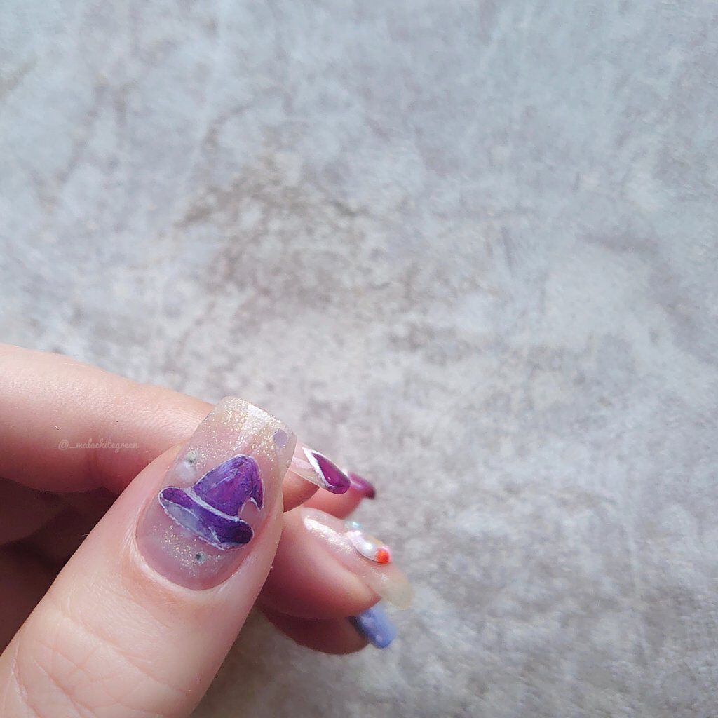 At濃密グラマラスネイルエナメル Art Collectionを使った口コミ おジャ魔女どれみ おんぷちゃんネイルigの By Minori Selfnail Lips