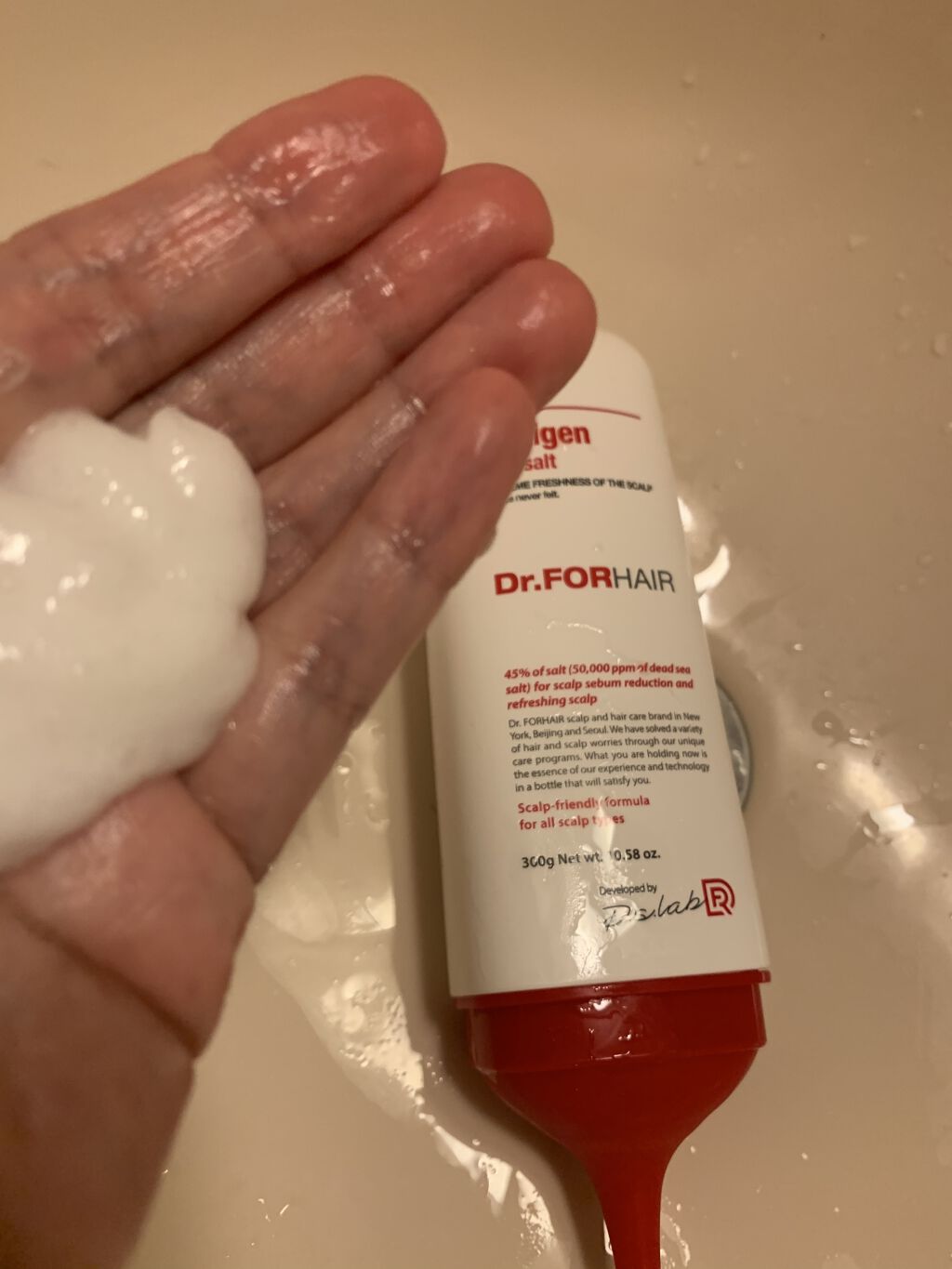 フォリゲンシーソルトスケーラー 頭皮用シャンプー Dr Forhairの口コミ 女性用のスカルプケア製品です とってもボト By Hi Romi Lips