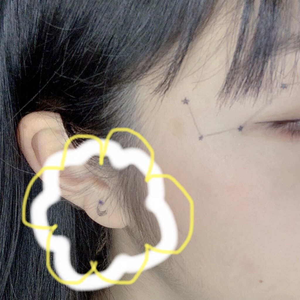 ハイパーシャープ ライナー R Maybelline New Yorkを使った口コミ 番外編 アイライン１本で簡単にタトゥーシ By ろろ 乾燥肌 代前半 Lips