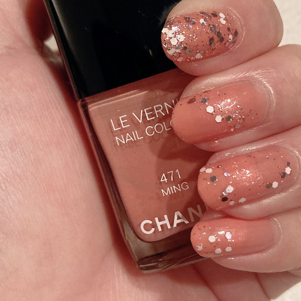 ヴェルニ Chanelを使った口コミ ピンクグラデ ピンクラメで春気分ネイル シ By シャチ Lips