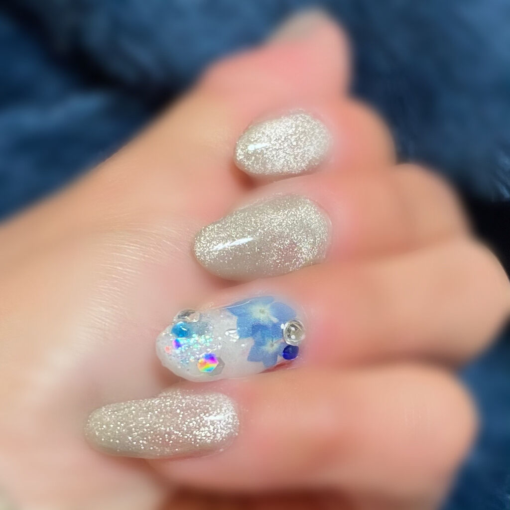 しずくネイルシール キャンドゥを使った口コミ マグネットネイル Nailtown マグネ By りり 乾燥肌 代前半 Lips