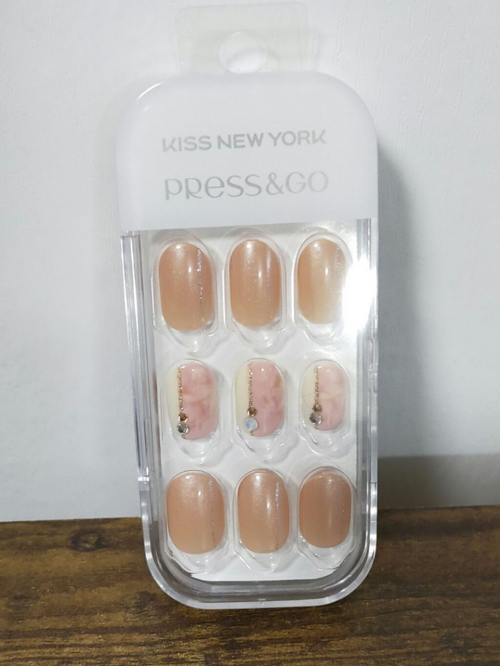 Press Go プレスアンドゴー Kiss New Yorkの口コミ ワンタッチでつけれるネイルチップを初めて買 By Lily 脂性肌 30代前半 Lips