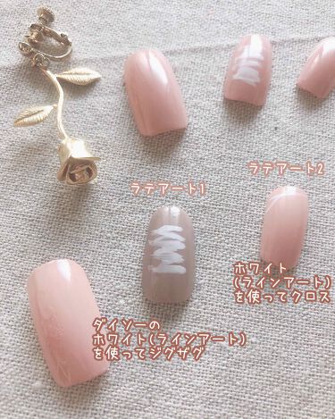 サンリオネイル Daisoを使った口コミ ラテアート風ネイル 可愛いラ By 儚那 乾燥肌 代前半 Lips