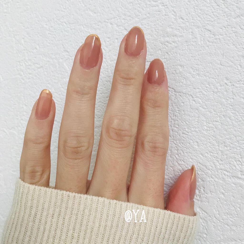 ネイルエス Nail S ネイルエス の口コミ 上品ネイル オフィスネイル 金継ぎネイ By Ya ブライト夏春 混合肌 30代前半 Lips