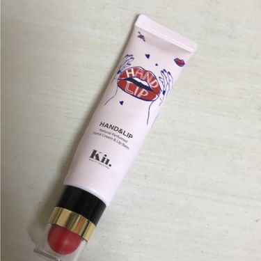 ナチュラルパフュームドハンドクリーム リップバーム Kii Cosmeの口コミ こちらの商品はハンドクリームとリップが両方 By Colorful Cosme Qmi 普通肌 10代前半 Lips