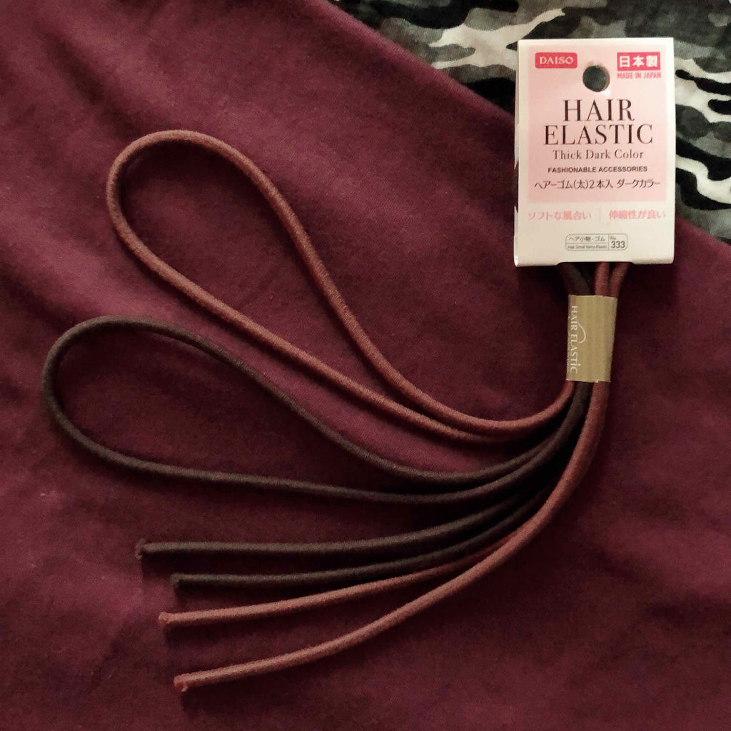 ロングゴム Daisoの口コミ 超優秀 100均で買えるおすすめヘアケアグッズ 万能なブ By ゆうき 普通肌 Lips
