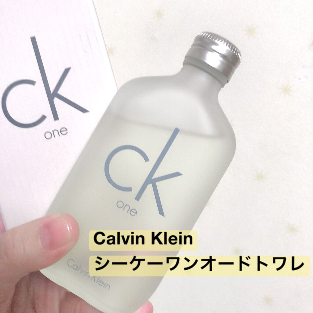 シーケーワン オードトワレ Calvin Kleinの口コミ メンズの香水だけれど女性にも合う香水 C By Yua 混合肌 代後半 Lips