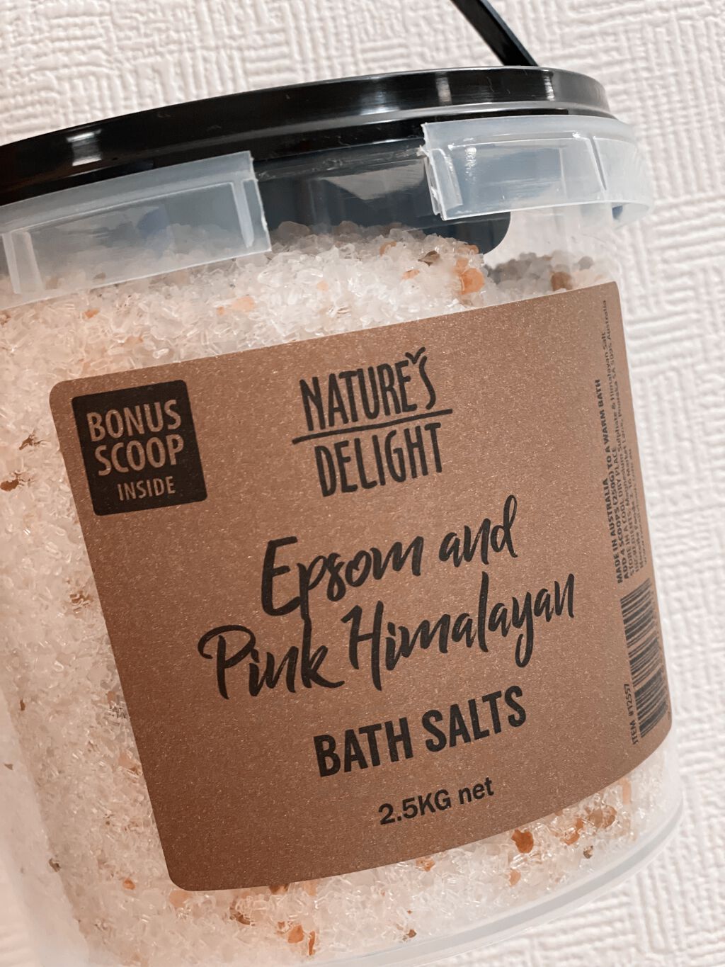 Epsom Pink Himalayan Bath Salt Natures Delightの口コミ 最強 絶対リピ 今日コストコに行 By Sk 乾燥肌 代後半 Lips