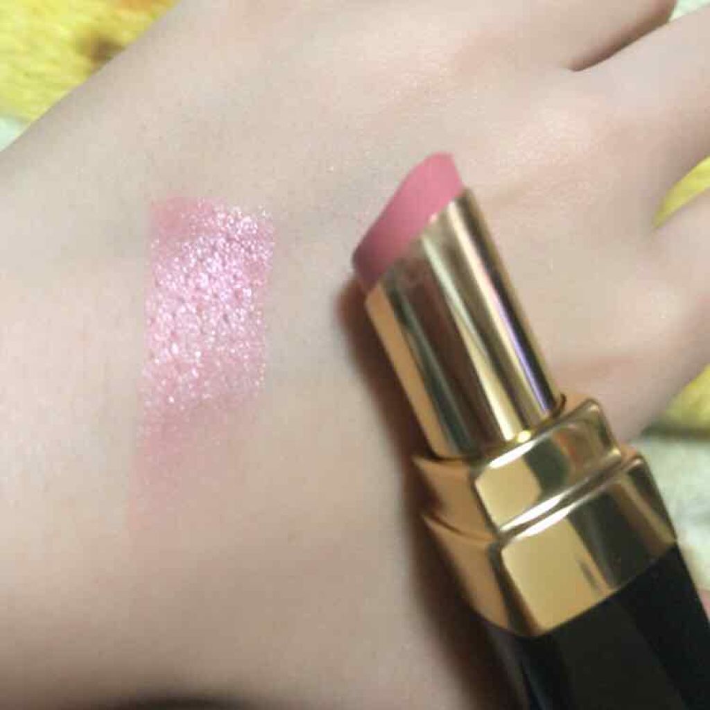 ルージュ ココ シャイン Chanelの口コミ 色 79サガ発色 ベージュ